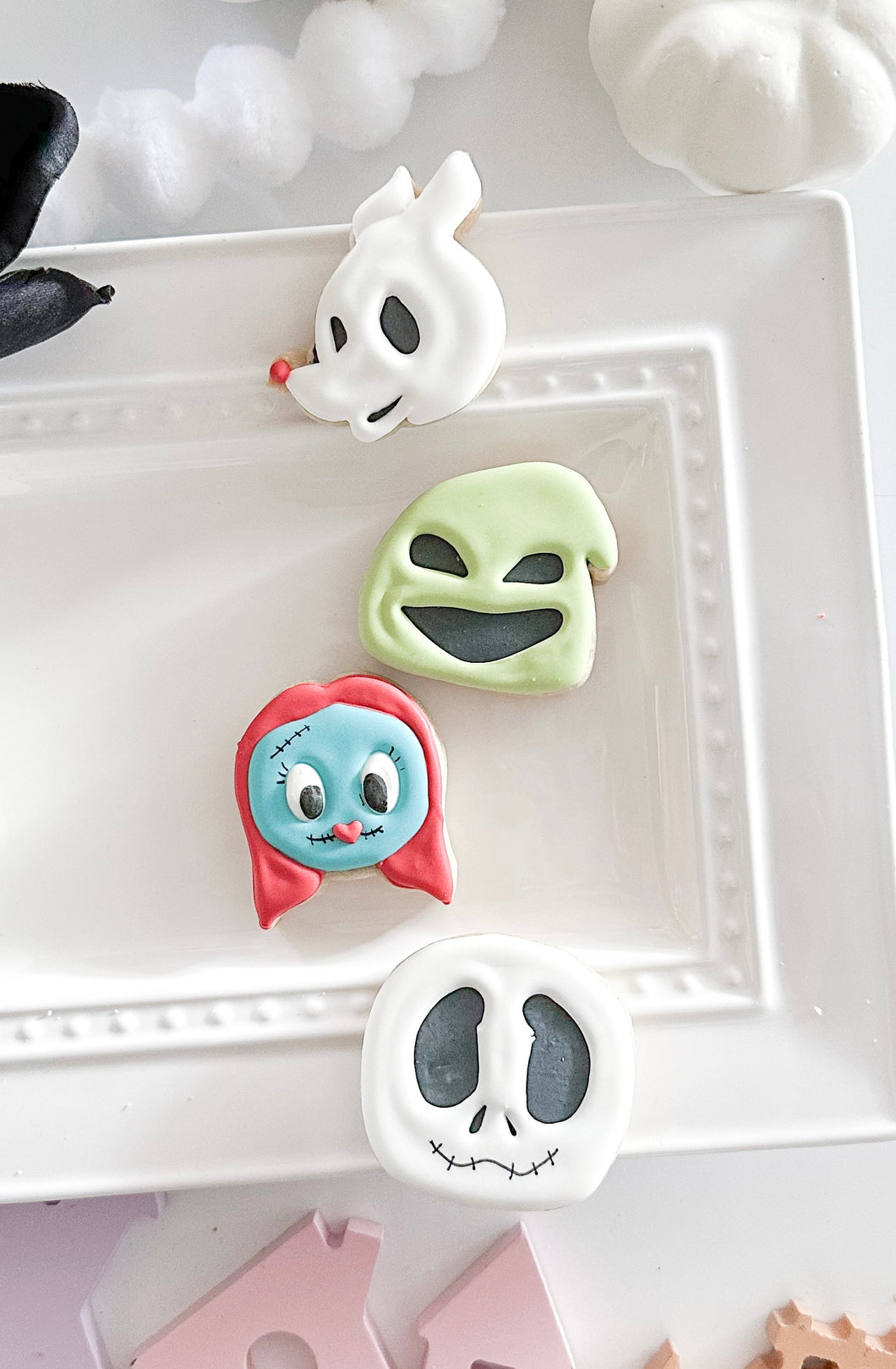 Nightmare Before Christmas Mini Cookies