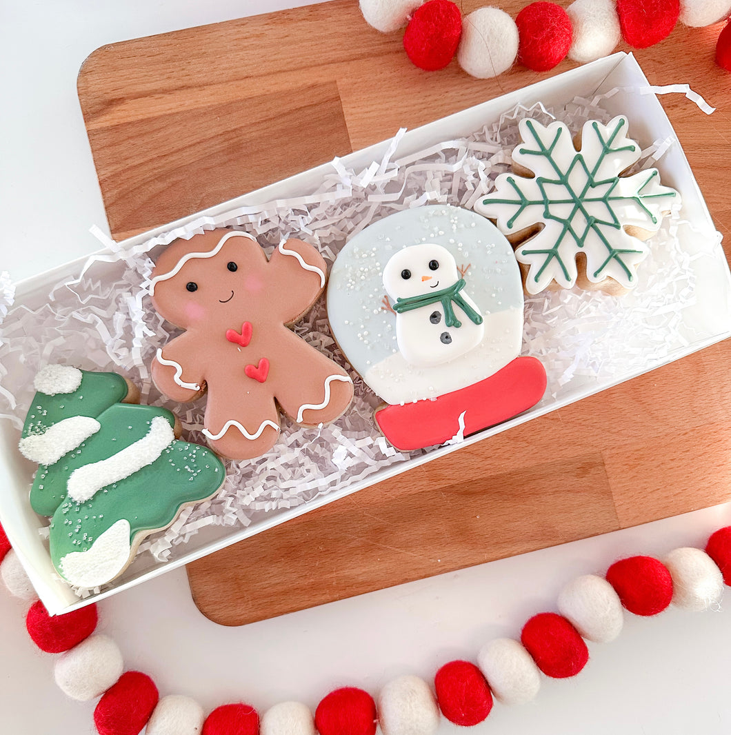 Merry and Bright Cookie Gift Box