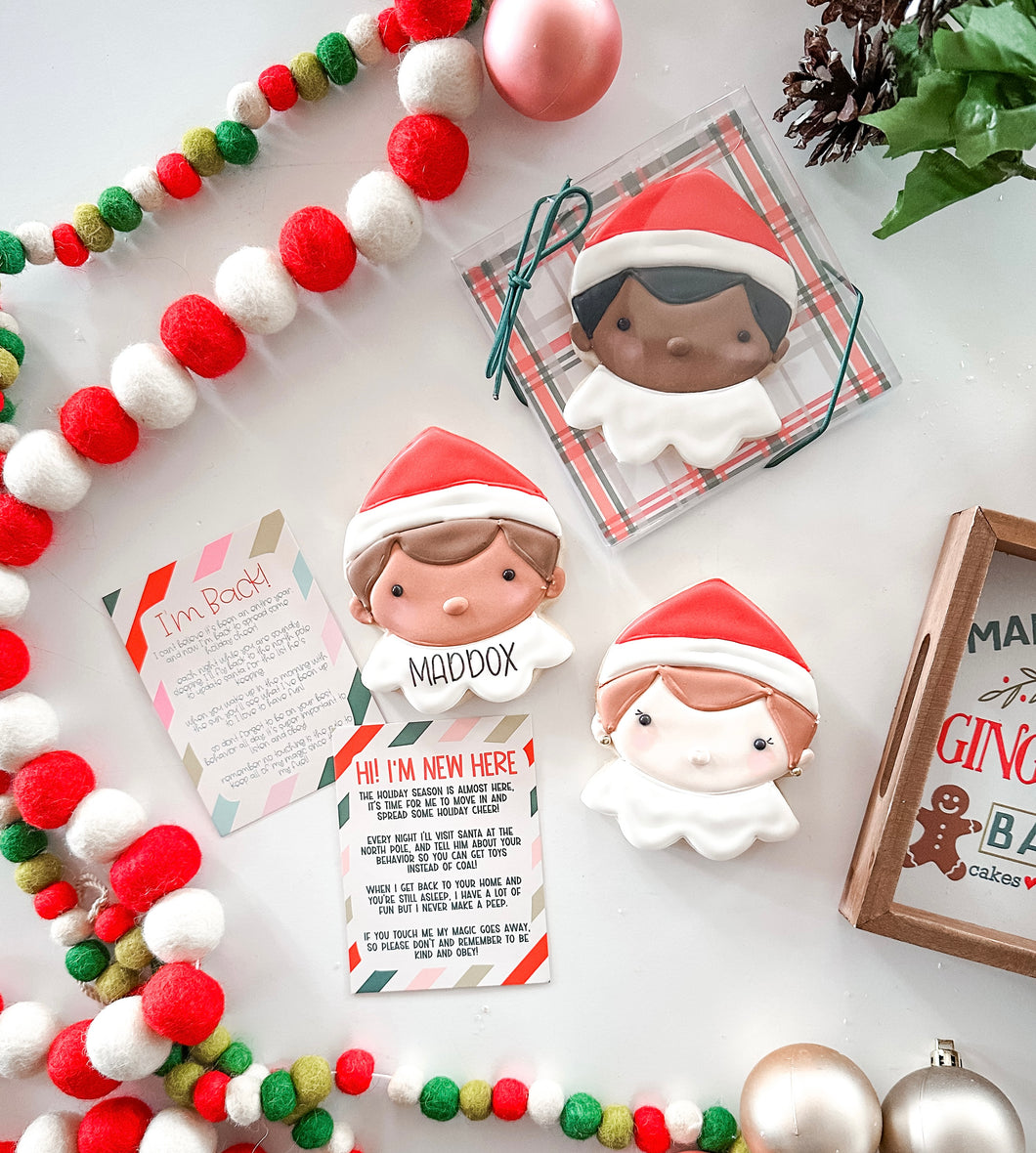 Elf Arrival Cookie