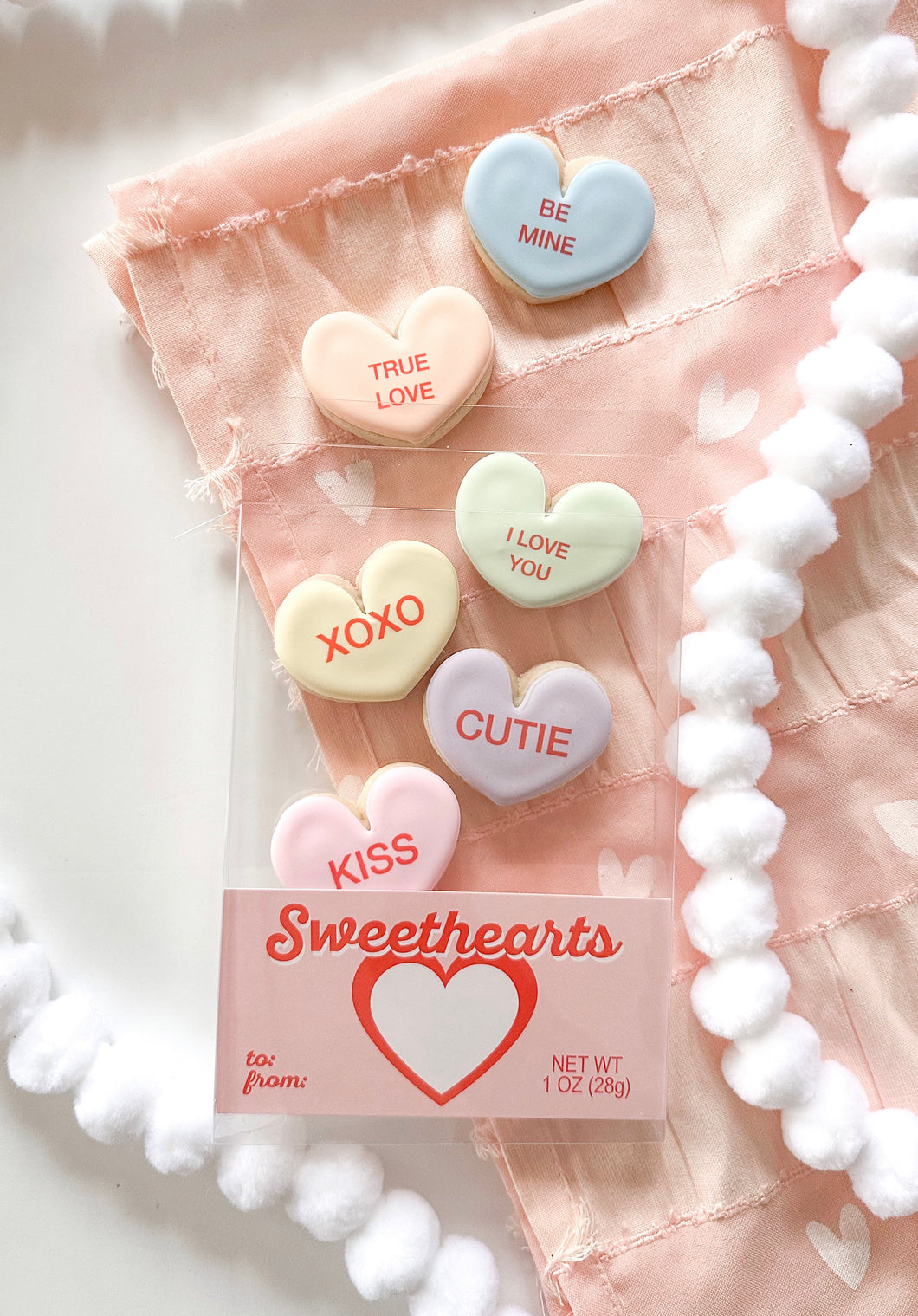 Sweethearts Mini Cookie set