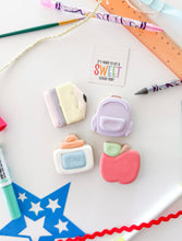 Load image into Gallery viewer, School Time 4 pack mini cookies
