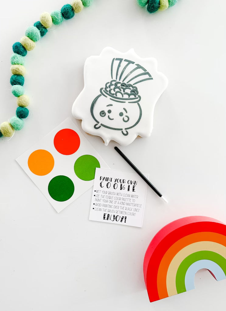 Paint Your Own Cookie - Pot of Gold