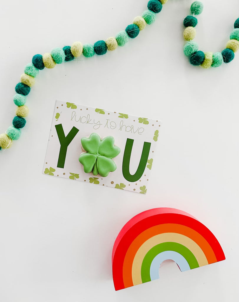 Shamrock Mini Cookie Card